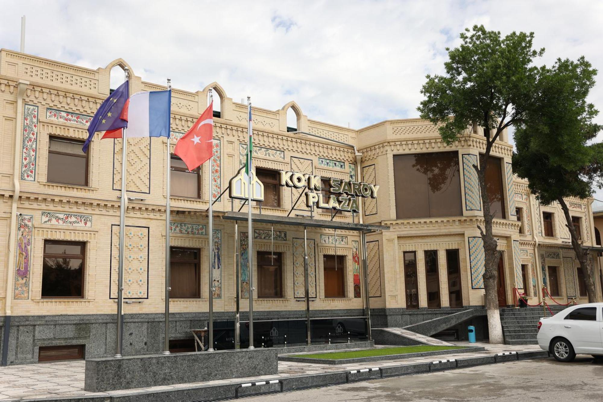 Ko'K Saroy Plaza Hotel Samarkand Bagian luar foto