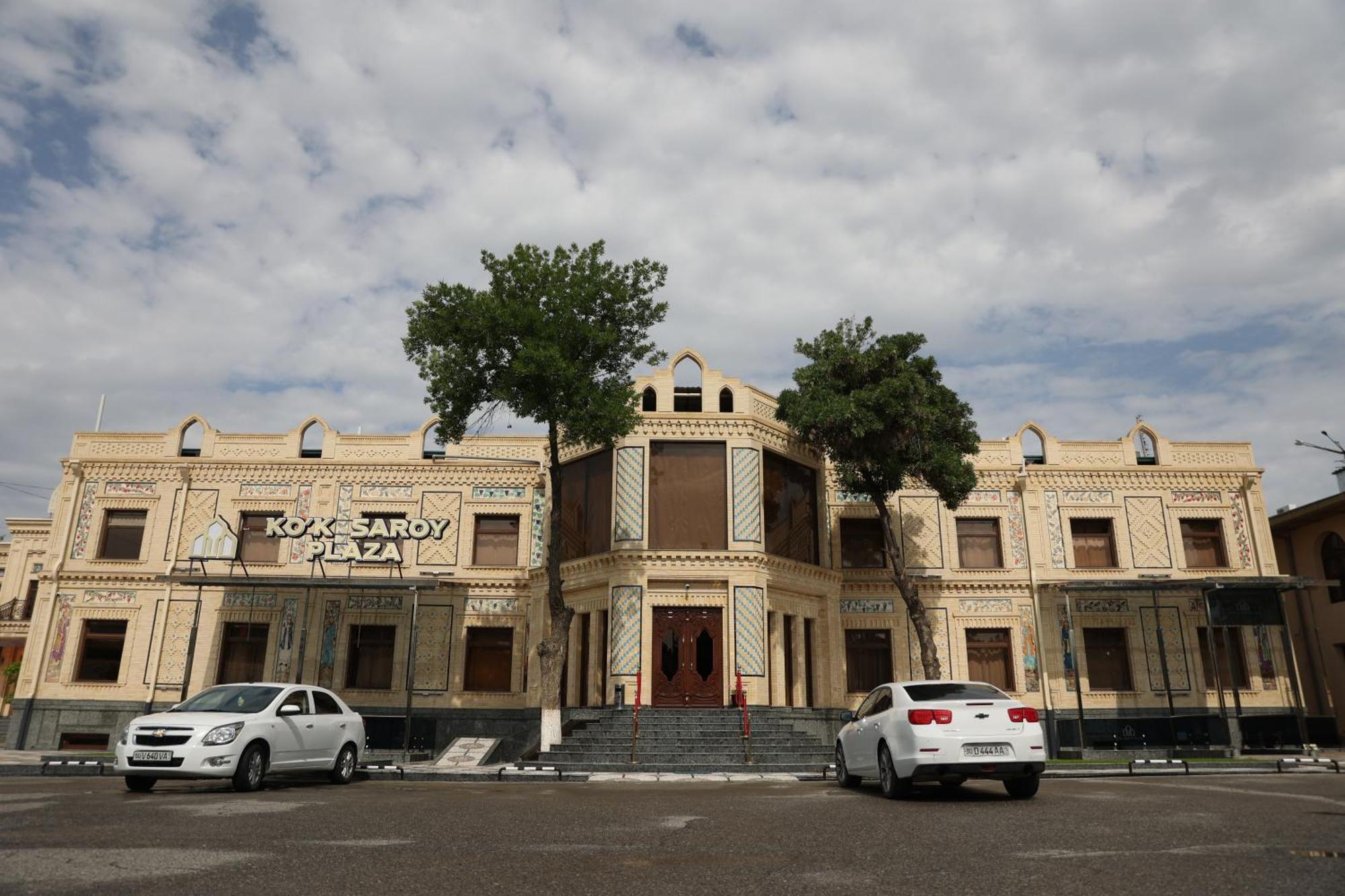 Ko'K Saroy Plaza Hotel Samarkand Bagian luar foto